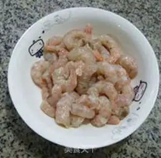 Make Shrimp pan sticker step 2