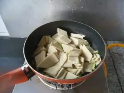 Make The green tofu step 3