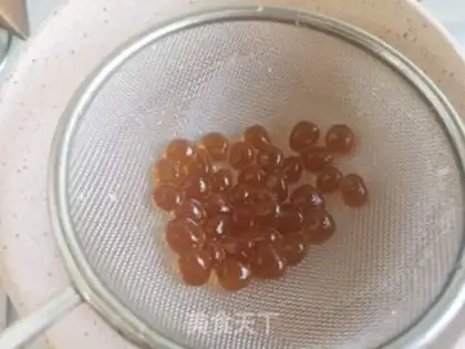 Make Pearl milk tea step 1