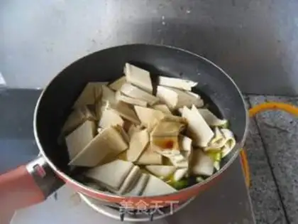 Make The green tofu step 5