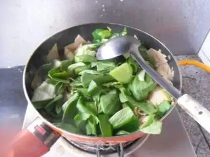 Make The green tofu step 7