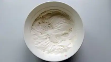 Make Cream cream red puff step 13