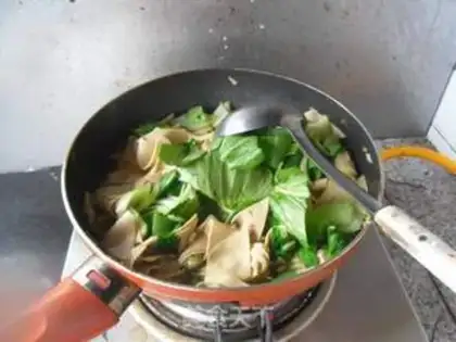 Make The green tofu step 8