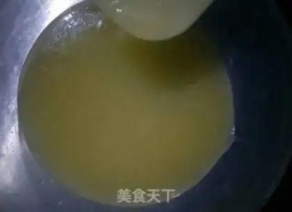 Make Chinese snack peaches step 2
