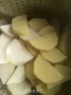 Make Five fragrance pot potato chips step 1
