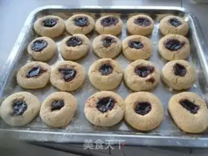 Make Blueberry sauce cookies step 12
