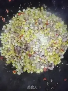 Make Meat and corn step 4