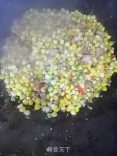 Make Meat and corn step 5