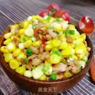 Make Meat and corn step 6