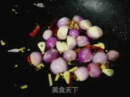 Make Gold-creaming onions step 4