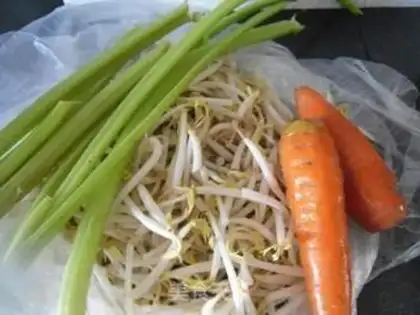 Make Celery carrots step 0