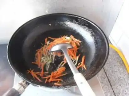 Make Celery carrots step 2