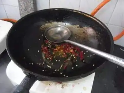 Make Spicy potatoes step 7