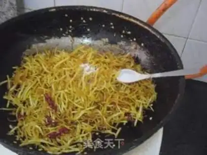 Make Spicy potatoes step 9