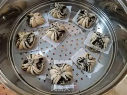Make Sesame rolls step 16