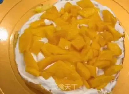 Make A simple birthday cake step 8