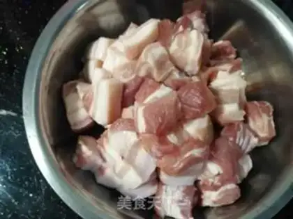 Make Red meat step 0
