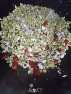 Make Sour bean fried meat step 3