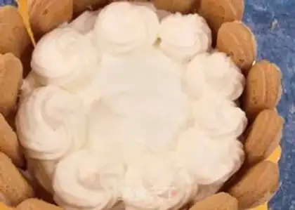 Make A simple birthday cake step 11