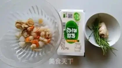 Make Tofu soup step 0