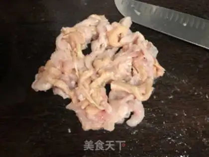 Make Squeeze and chicken silk step 1