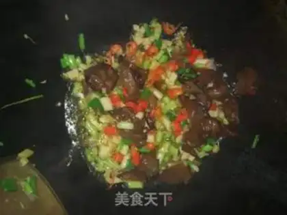 Make ♪ Onion fried tofu ♪ step 5