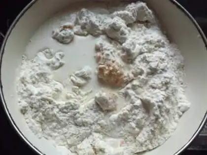 Make Potato oatmeal step 1