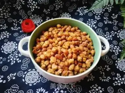 Make A fried peanut step 7