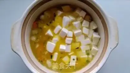 Make Tofu soup step 5