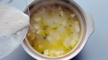 Make Tofu soup step 6
