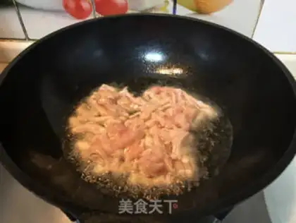 Make Squeeze and chicken silk step 3