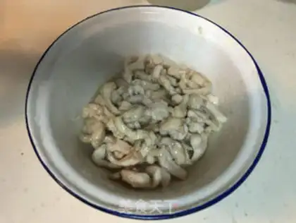Make Squeeze and chicken silk step 4