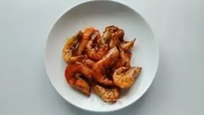Make Eggplant shrimp step 4