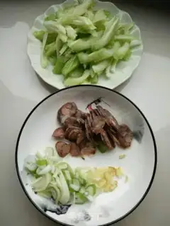 Make Sausage celery step 1