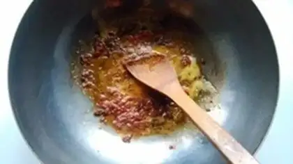 Make Beef fishball pan step 3