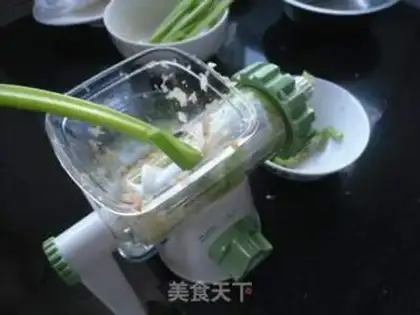 Make Celery radish juice step 6