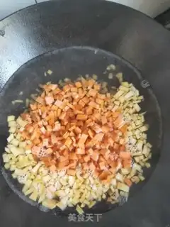 Make A melon carrot and a milk oatmeal step 4