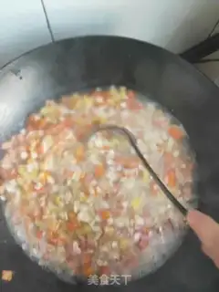 Make A melon carrot and a milk oatmeal step 5