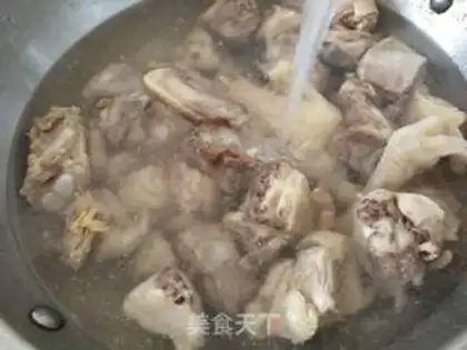 Make Chicken chops, mushrooms step 2
