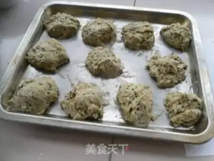 Make Green tea sesame cake step 5