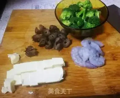 Make Soybean shrimp step 0
