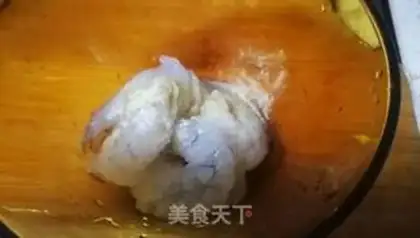 Make Soybean shrimp step 1