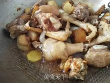 Make Chicken chops, mushrooms step 7