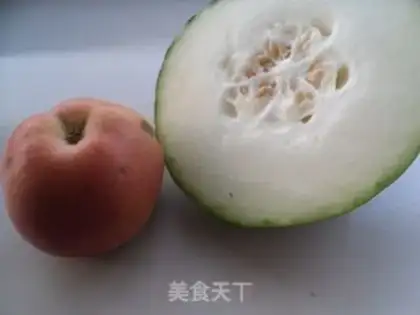 Make Apple melon mud step 0
