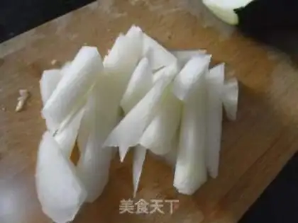 Make Apple melon mud step 1