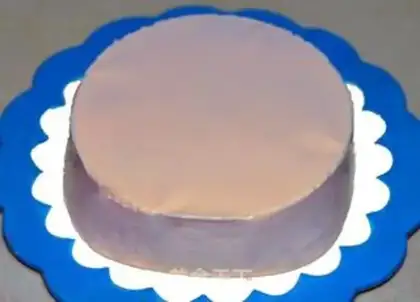 Make Piggy cheese mousse cake step 3