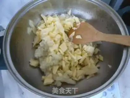 Make Apple melon mud step 5