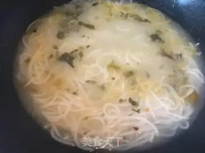 Make Sour sauce line step 6