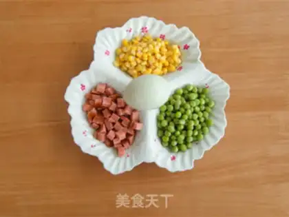 Make The rice egg step 1