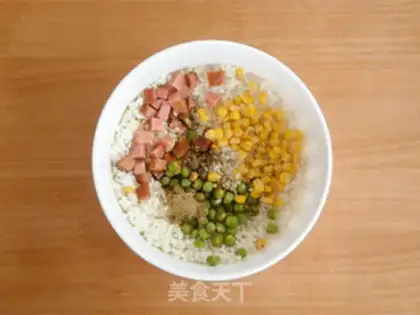 Make The rice egg step 2